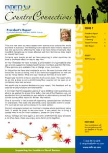 President’s Report  by Michelle Bensley, President, RMFN Victoria contents