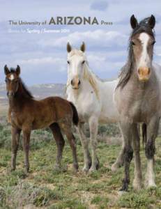 The University of  Arizona Press Books for Spring / Summer 2011