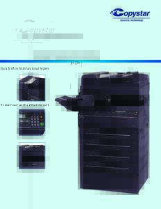 CS 221 Black & White Multifunctional System  DOCUMENT IMAGING WITH CONFIDENCE. CS 221