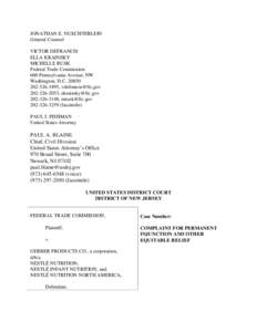 Bristol-Myers Squibb / Infant formula / Milk / Food and Drug Administration / Gerber Baby / Food allergy / Federal Trade Commission / Breastfeeding / False advertising / Food and drink / Behavior / Breast milk