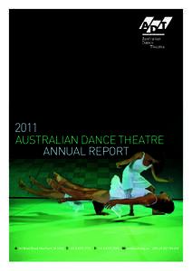 Australian Dance Theatre / Garry Stewart / Contemporary dance / Australian Dance Awards / Australian contemporary dance / Performing arts in Australia / Dance / Dance in Australia