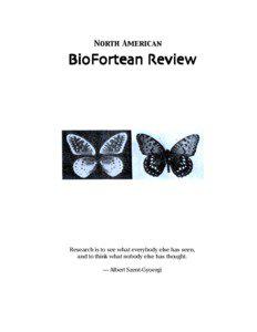 North American  BioFortean Review