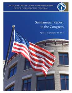 Semiannual Report to the Congress, April 1 - September 30, 2014