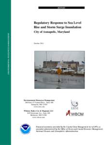 Microsoft Word - Annapolis Sea Level Rise Storm Surge report Final[removed]doc