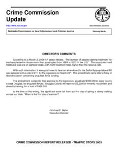 Ballistics / Criminal investigation / Crime in the United States / National Integrated Ballistic Identification Network / Integrated Ballistics Identification System / Bureau of Alcohol /  Tobacco /  Firearms and Explosives / Criminal Justice Information Services Division / Methamphetamine / Drug Enforcement Administration / Law enforcement / Criminology / Law