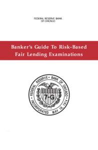 Banker's Guide to Risk-Based Fair Lending Examinations