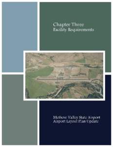 Methow Valley State Airport Airport Layout Plan Report CHAPTER THREE  AIRPORT FACILITY REQUIREMENTS