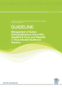 Guideline for the Management of Infected HCWs