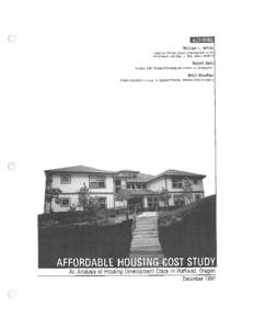 AUTHORS William L. White Executive Director, Housing Development Center 2627 NE Martin Luther King Jr. Slvd., Portland, OR[removed]Robert Bole