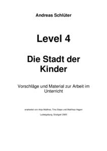 Andreas Schlüter  Level 4