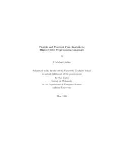 Programming language implementation / Software / Theoretical computer science / Compiler / Algorithm / Continuation-passing style / Static single assignment form / Program optimization / Programming language / Software engineering / Computing / Compiler construction