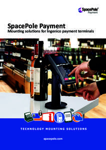 SpacePole Payment  Mounting solutions for Ingenico payment terminals spacepole.com