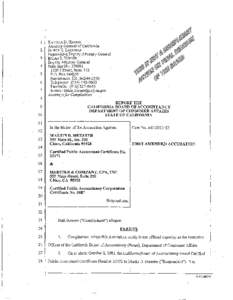 Pending Accusation AC[removed]California Board of Accountancy