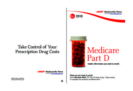 2010  Take Control of Your Prescription Drug Costs  Medicare