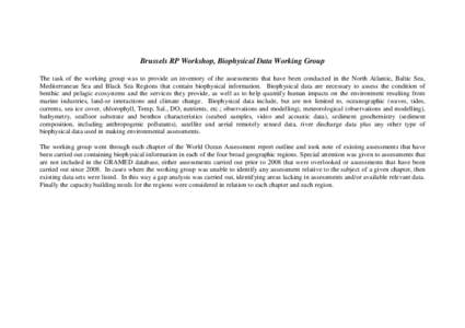 Oceanography / Fisheries / Effects of global warming / Aquatic ecology / Biological oceanography / Census of Marine Life / Black Sea / Baltic Sea / HELCOM / Biology / Water / Earth