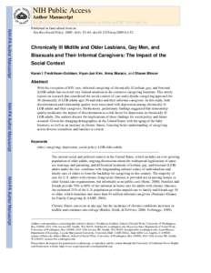 NIH Public Access Author Manuscript Sex Res Social Policy. Author manuscript; available in PMC 2010 April 30. NIH-PA Author Manuscript