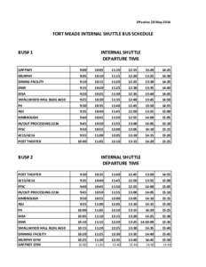 INTERNAL SHUTTLE BUS SCHEDULE.XLSX