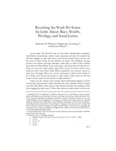 Sociology / Privilege / Kinship and descent / Social inequality / Racism / White privilege / Critical race theory / Social interpretations of race / Kimberlé Williams Crenshaw / Ethics / Discrimination / Identity politics