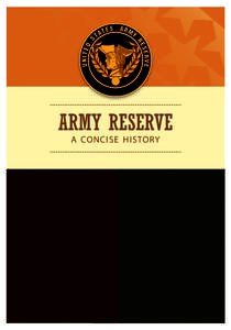 United States Army Reserve / Military reserve force / National Guard of the United States / Reserve components of the United States armed forces / Corps area / United States Army / Military organization / United States Department of Defense