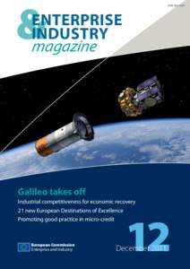 European Space Agency / Europe / Galileo / Space policy of the European Union / European Geostationary Navigation Overlay Service / Competitiveness / Satellite navigation / Framework Programmes for Research and Technological Development / Knowledge intensive business services / Spaceflight / European Union / Satellite navigation systems