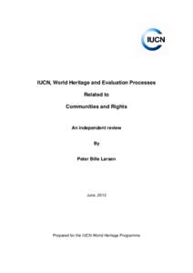 World Heritage Rights Brief