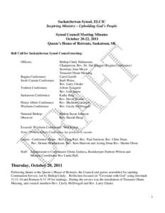 Microsoft Word - Synod Council Minutes Oct[removed]Draft.doc