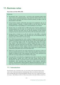 11. Business rates Stuart Adam and Helen Miller (IFS) Summary •