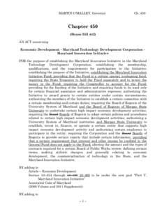 2012 Regular Session - Chapter 450 (House Bill 442)