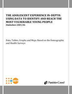 The Adolescent Experience In-depth: Zimbabwe