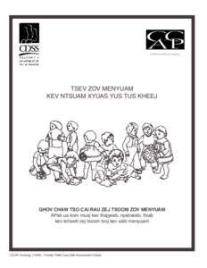 Child Care Advocate Program  TSEV ZOV MENYUAM KEV NTSUAM XYUAS YUS TUS KHEEJ  QHOV CHAW TSO CAI RAU ZEJ TSOOM ZOV MENYUAM