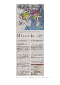 Sächsische Zeitung . AUGUSTO vom 25. AprilSeite 6   