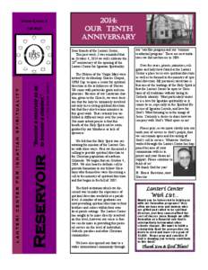 Volume 8, Issue 2 Fall[removed]: Our tenth anniversary