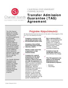 TAG - Student Agreement 2011.pub