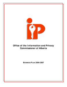 Freedom Of Information and Privacy Protection Business Plan