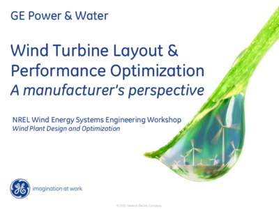 Wind Turbine Layout & Performance Optimization: A Manufacturer’s Perspective