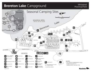 Whiteshell Provincial Park Brereton Lake Campground 313