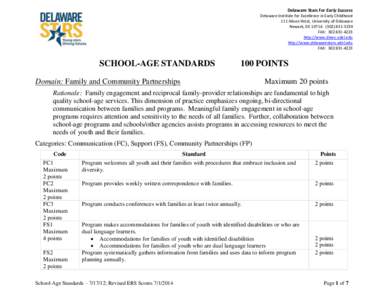 Delaware / Grade / Education / Evaluation methods / Knowledge