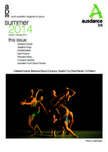 a  D m  south australia’s magazine for dance