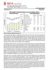 EAST ASIA SECURITIES COMPANY LIMITED 9/F, 10 Des Voeux Road Central, Hong Kong. Dealing: Research: Facsimile: HONG KONG RESEARCH Weekly Report