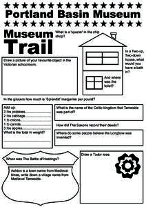 Portland Basin Museum  Museum Trail