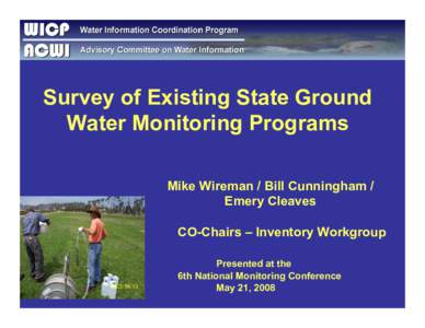 Developing a Ground Water Monitoring Strategy for Half the Cost – Literally