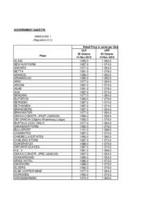 GOVERNMENT GAZETTE ANNEXURE 1 (Regulation[removed]Place