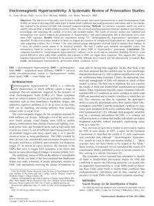 Environmental health / Public health / Wireless / Mobile telecommunications / Electromagnetic hypersensitivity / Multiple chemical sensitivity / Electromagnetic radiation and health / Bioelectromagnetics / Provocation test / Health / Medicine / Radiobiology