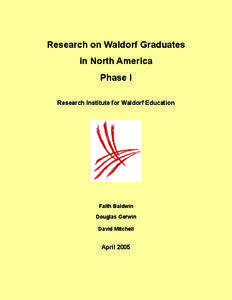 Anthroposophy / Pedagogy / Philosophy of education / Waldorf education / The Waldorf School / Waldorf /  Maryland / Santa Cruz Waldorf High School / Education / Waldorf schools / Alternative education