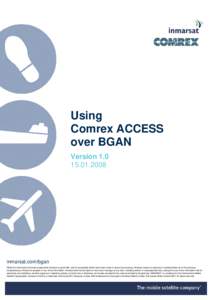 Microsoft Word - Using Comrex ACCESS over BGAN.doc