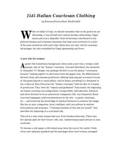 Body modification / Corset / Cosmetic surgery / Edwardian era / Fetish clothing / Victorian era / Bodice / Courtesan / Sumptuary law / Clothing / Cultural history / Culture