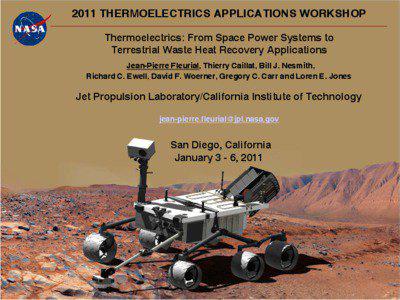 Thermoelectrics: From Space Power Systems to Terrestrial Waste Heat Recovery Applications