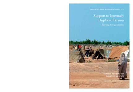 Committee (HAC) in May 2003, a group of representatives of donor organisations agreed to undertake a collaborative evaluation process focussing on the theme of support to Internally Displaced Persons (IDPs). The group co