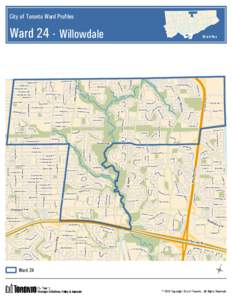 City of Toronto Ward Profiles  Ward 24 - Willowdale el