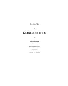 Section[removed]:Section[removed]:28 PM Page 669  Section Ten ✩  MUNICIPALITIES